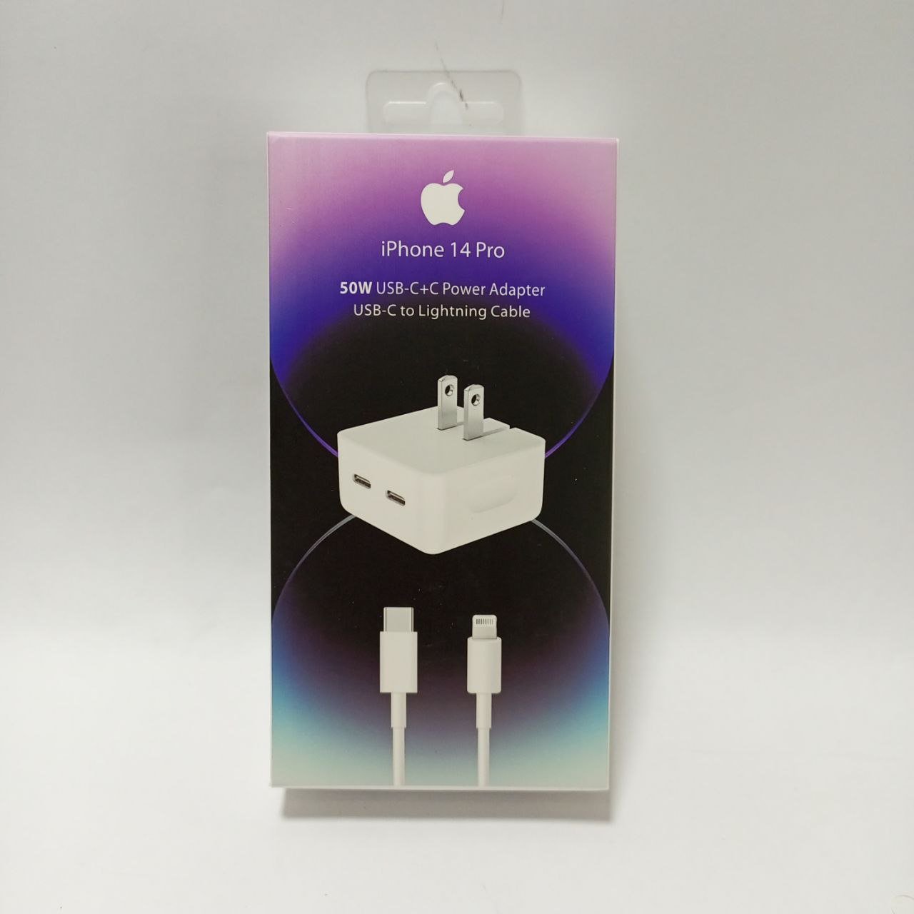 CARGADOR IPHONE USB-C+C